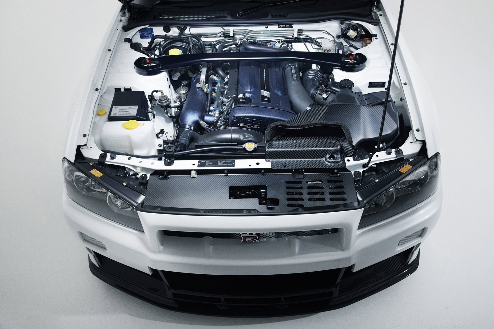 Built by Legends R34 Skyline - engine bay